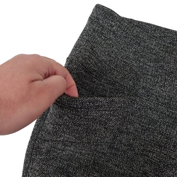 Athleta Leggings Small Herringbone‎ Metro High Waisted Black Gray Stretch 349156 - Picture 6 of 12